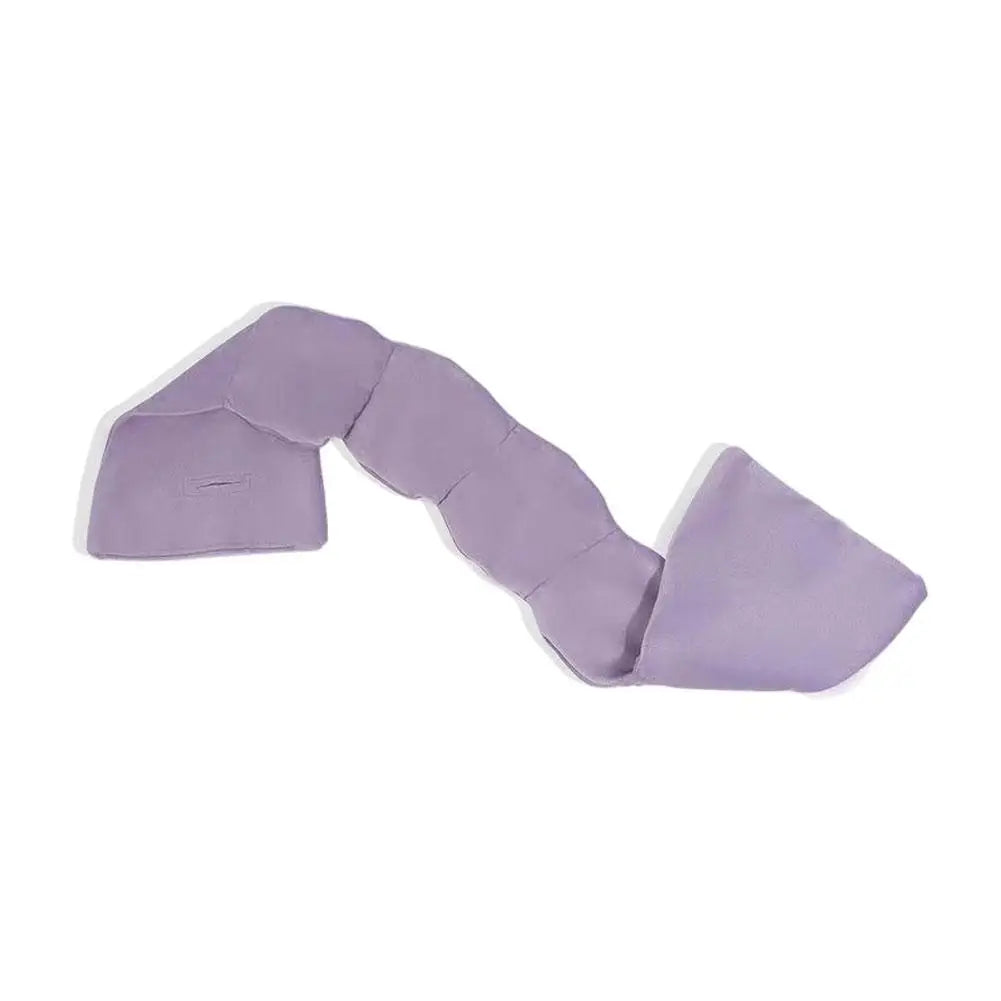 Refrigerable Weighted Sleep Mask Cold Therapy Comfort Plush Eye Mask Light Blocking for Natural Sleep Stress Relief Bedtime Use