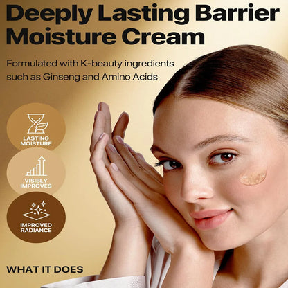 Nature Ginseng Gold Silk Watery Cream Gold Premium Skin Care,Anti-Aging Moisturizer for Skin, Wrinkle Care with Ginseng Saponins