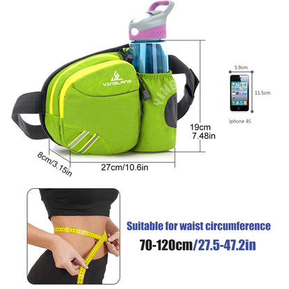 Waist Bag with Water Bottle Holder