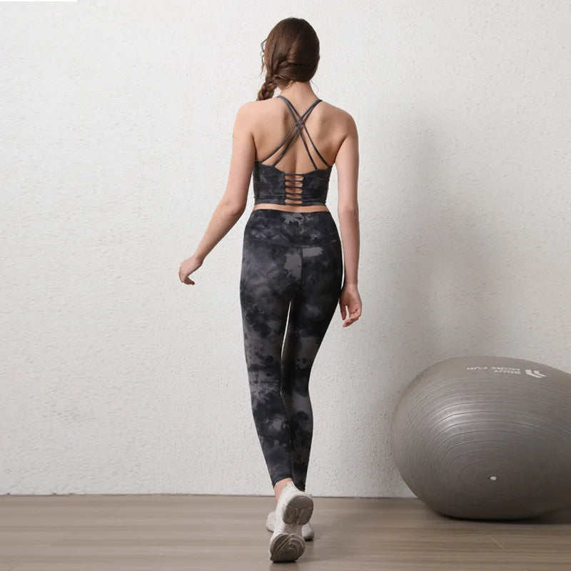 High-Waist Hip-Lifting Seamless Yoga Set