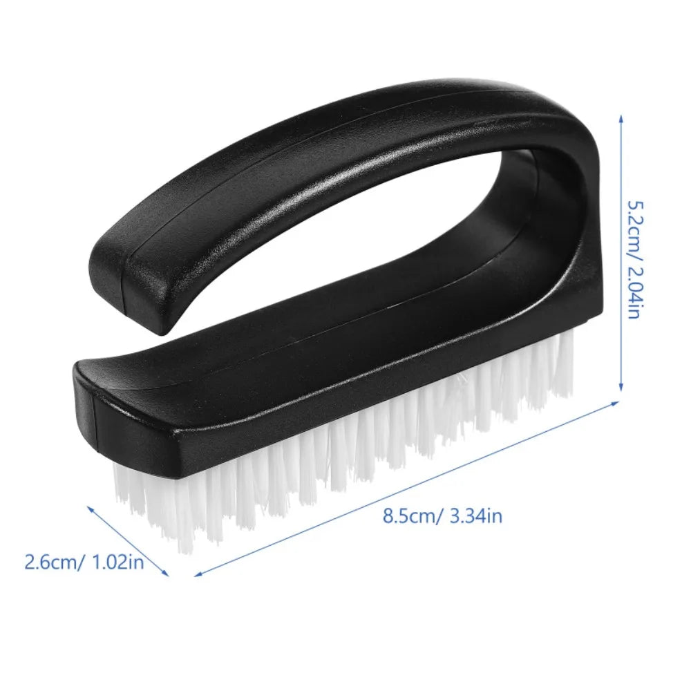 Nail Care Nail Brush Dust Solid Color Cleaning Brush Multi-function Fingernails Tools Manicure Nail Cleaning Brush