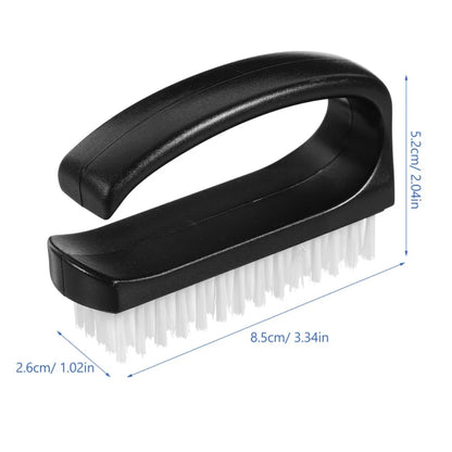 Nail Care Nail Brush Dust Solid Color Cleaning Brush Multi-function Fingernails Tools Manicure Nail Cleaning Brush