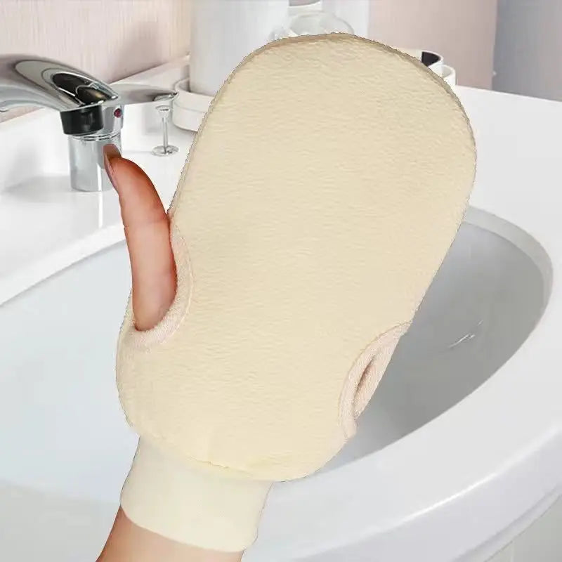 1PCS Bath for Peeling Exfoliating Body Cleaning Scrub Mitt Rub Dead Skin Gloves for Shower Body Brush Towel Foam Body Massage