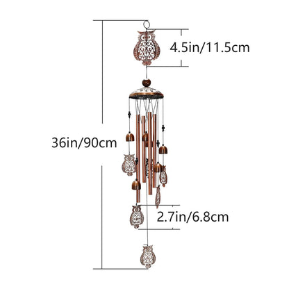 1pc Wind Chime Large Bells Wind Chimes Chapel Home Decor For Garden Outdoor Decoration Decor Gifts Yard Hanging Decor