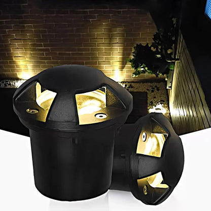 Outdoor Lighting 6W 12W 18W Garden Yard Step Stairs Floor Deck LED Recessed Inground Lamps LED Underground Spotlight