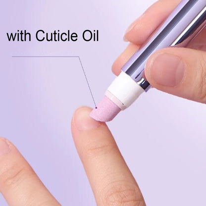 New Anti-barb Nail Cuticle Oil Ceramic Cuticle Remover Pen Nails Damage Care Nourishing Nail Nutrition Oil Pen for NailTreatment