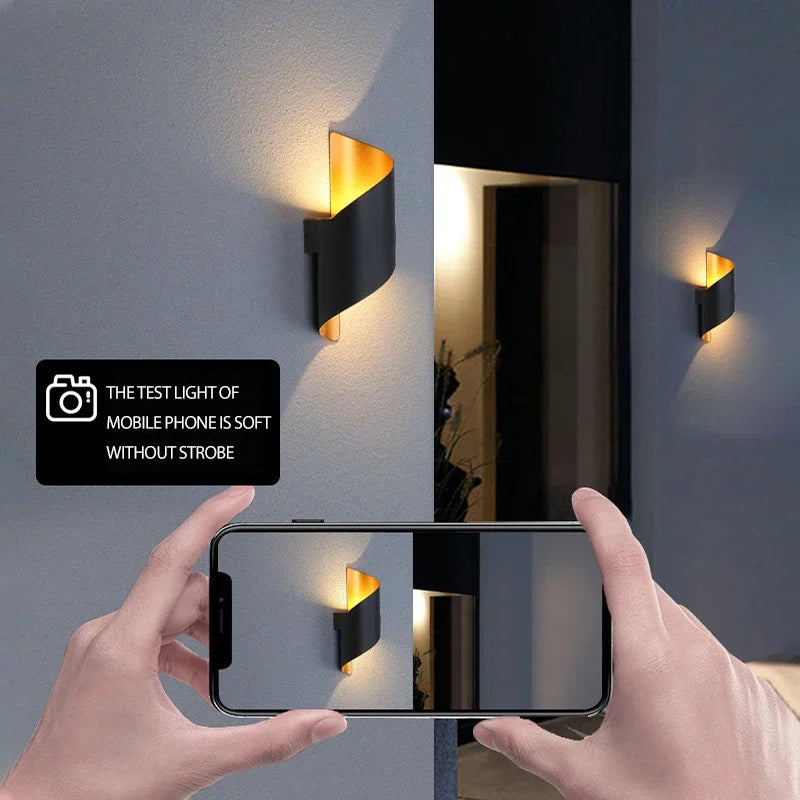 Outdoor wall lights, waterproof hallway, outdoor wall lights, living room, Nordic terrace, balcony, corridor, courtyard lights