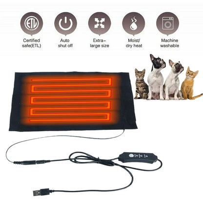 Pet Heater Heating Pad Pet Warmer Heating Pad Pets Winter Mat Pet Pet Accessories Carpet Warmer Warm Heater Pet Rug