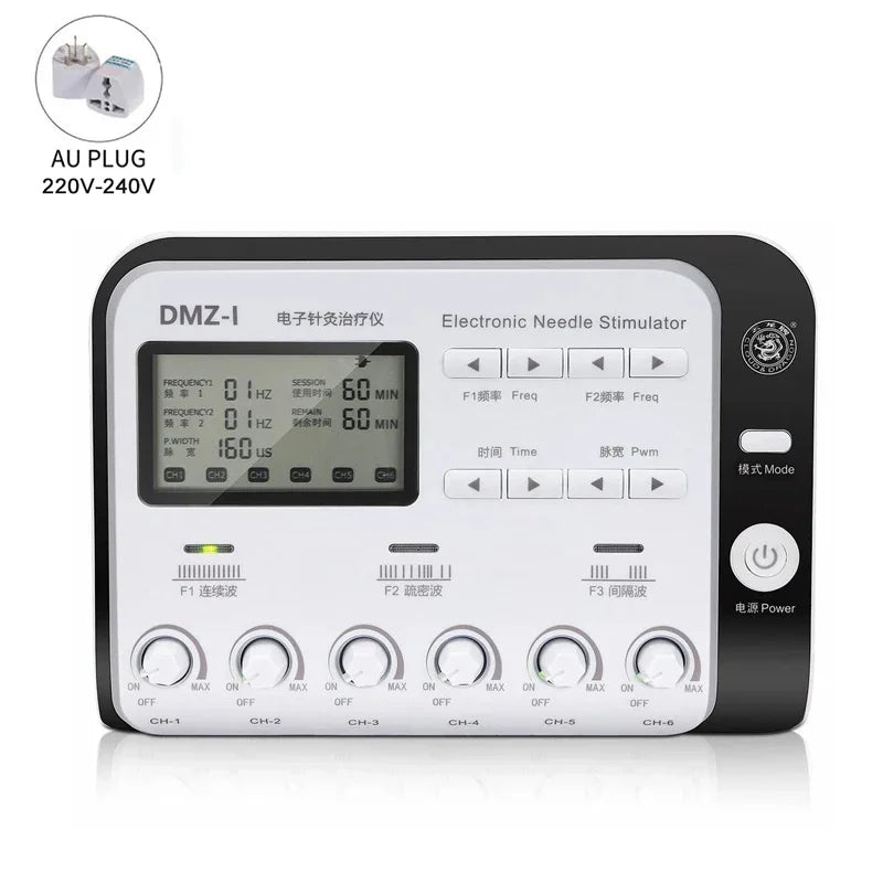 6 Output Electroacupuncture Acupuncture And Moxibustion Muscle Stimulator TENS Neuromuscular Therapy Massager Relieves Pain