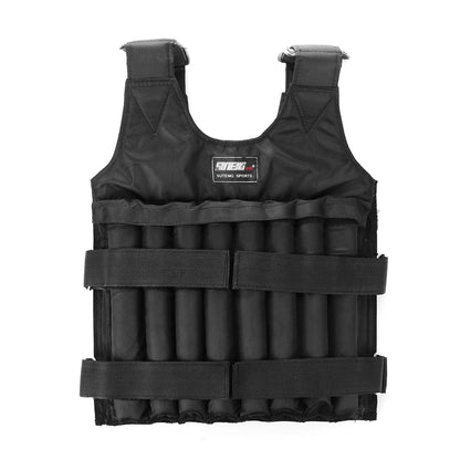 Loading Weighted Vest 1-50kg Adjustable Weight Training Exercise Loading Weight Jacket Fitness Vest for Running Training Waistco
