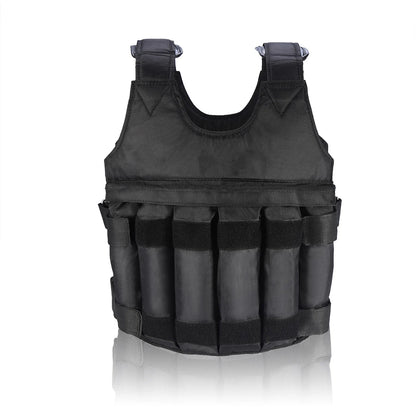 Exercise Training Fitness 50KG Maximum Loading Adjustable Workout Weight Weighted Vest Adjustable Weighted Vest Weighted Vest