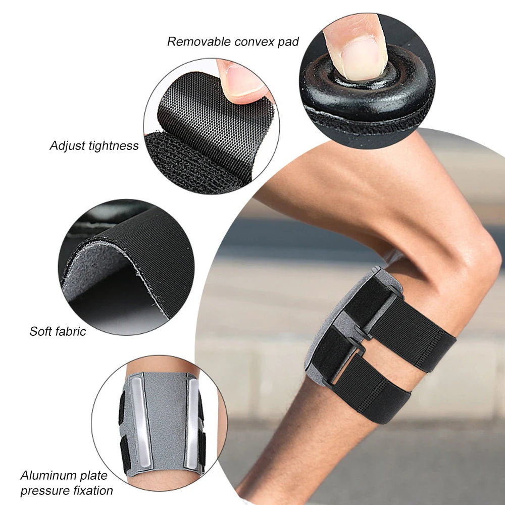 1Pcs Sciatica Pain Relief Devices Brace, Sciatic Nerve Brace with Adjustable Pressure Pads Targeted Leg Compression Calf Support