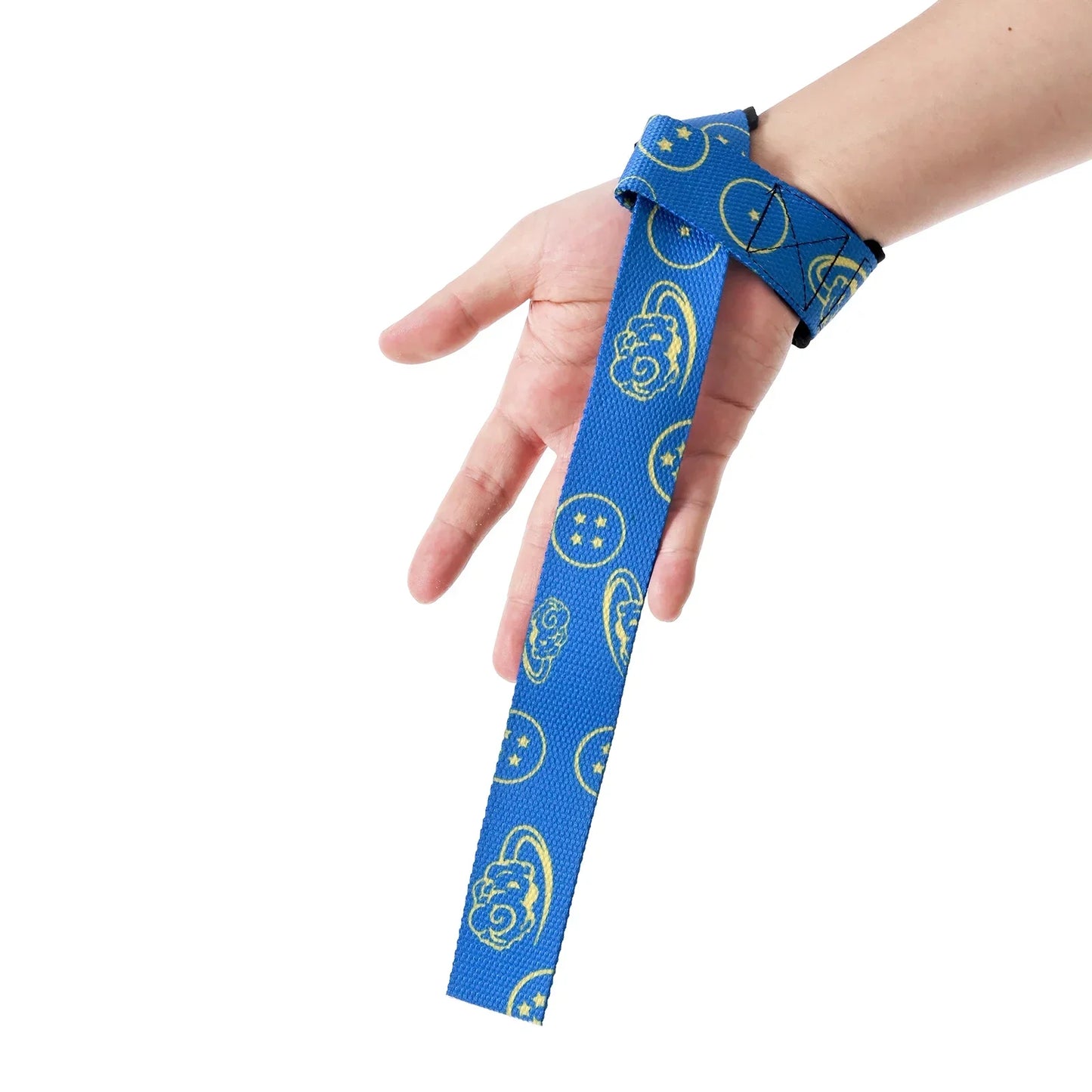 Anime Weight Gym Wrist Wrap Lifting Straps Weightlifting Lifting Straps, Power Workouts Lifting Deadlift Straps Padded Men