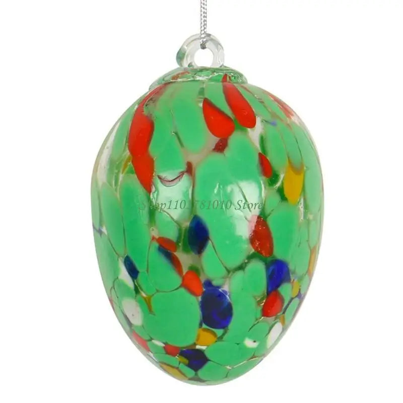U55D Glass Wind Chimes for Outside Colorful Glass Wind Chimes Outdoor Glass Hanging