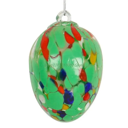 U55D Glass Wind Chimes for Outside Colorful Glass Wind Chimes Outdoor Glass Hanging
