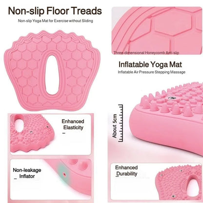 Foot Massage Board Reflexology Mat Home Acupressure Pad Multifunctional Foot Massager Pain Relief Circulation Stress Relaxation