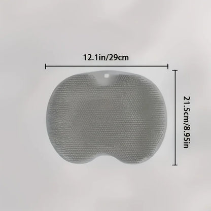 Exfoliating Shower Massage Scraper Bathroom Non-slip Bath Mat Back Massage Brush Silicone Foot Wash Body Cleaning Bathing Tool