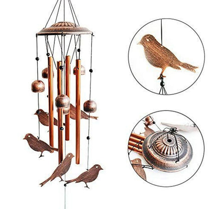 1pc Wind Chime Large Bells Wind Chimes Chapel Home Decor For Garden Outdoor Decoration Decor Gifts Yard Hanging Decor