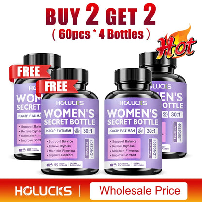Women'S Probiotics Supplement Capsule, Support PH Balance, Vaginal Health, Relieve Dryness, for Digestion, Immune & Energy Boost