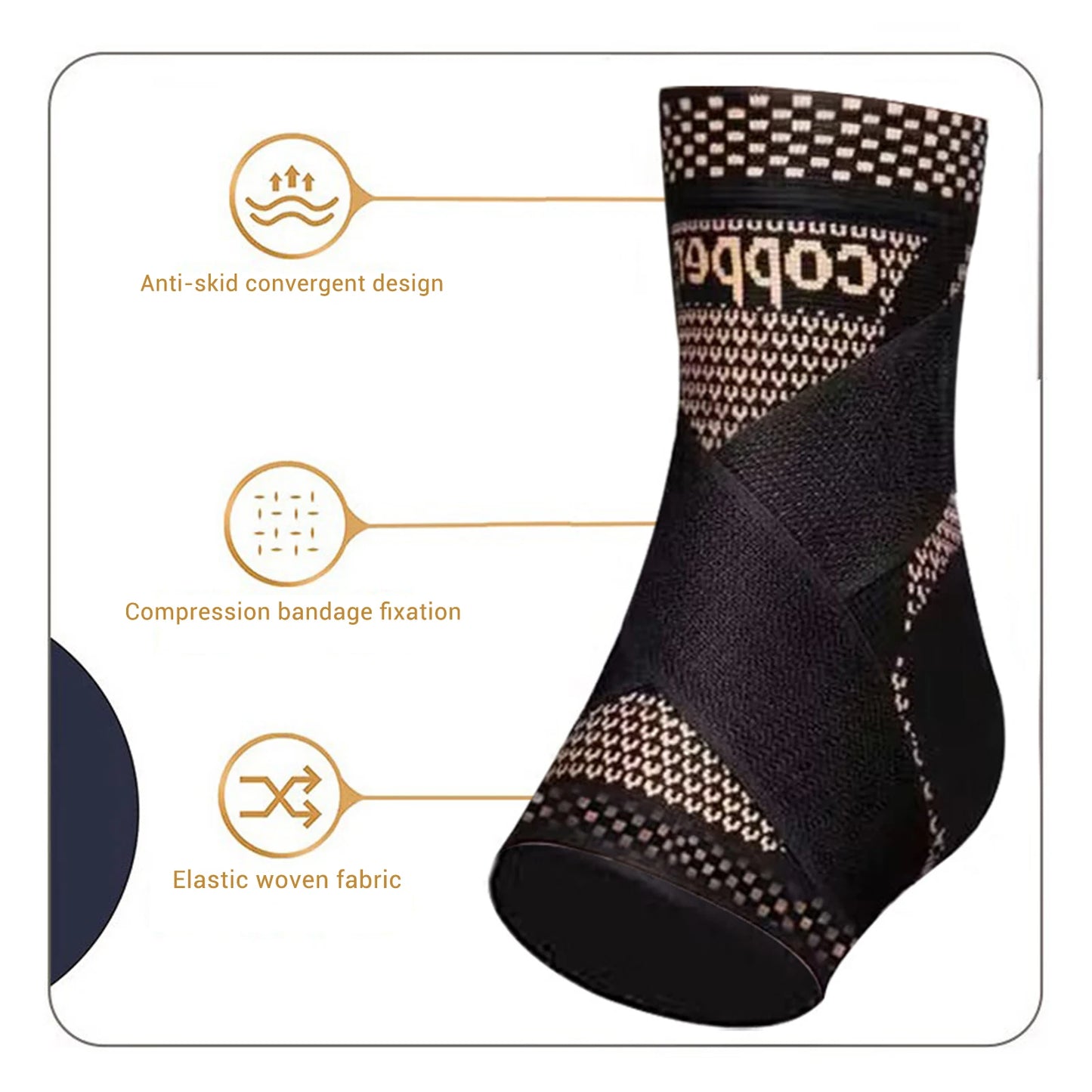 Sports Ankle Support Braces Sleeve