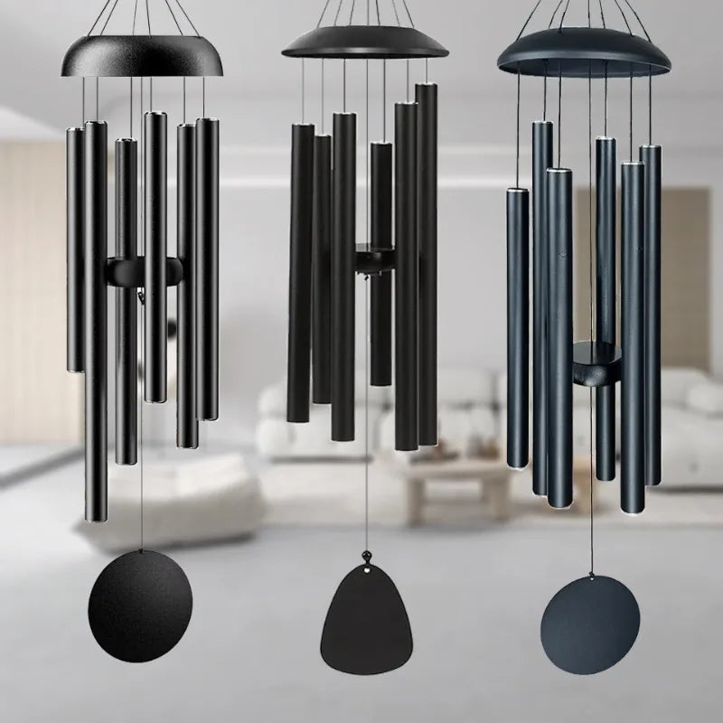 Music Wind Chime Classic Metal Wind Chime Aluminum Tube Commemorative Wind Chime Home Outdoor Festival Gift Decoration Iron Art