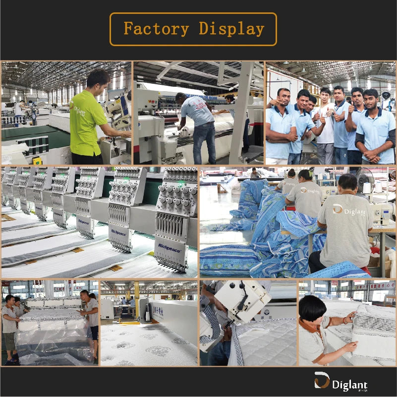 Good Quality Factory Wholesale 14 Inch Full Size Hybrid Mattress Memory Foam Plush Fiberglass-Free Pocket Spring Hybrid Mattress
