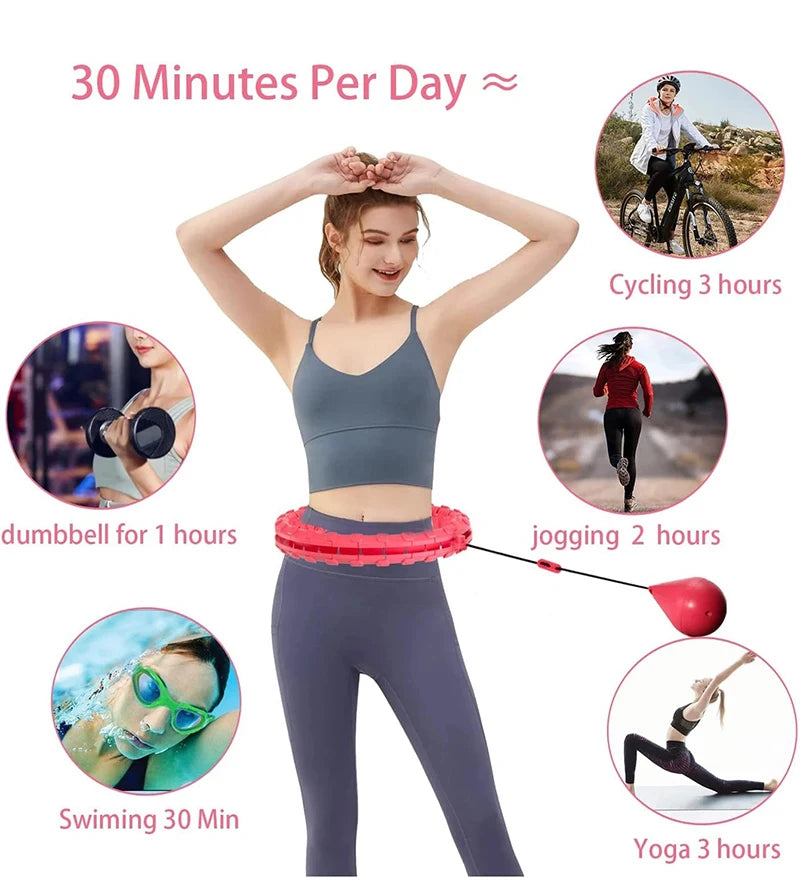 Weighted Fitness Circle Hoops