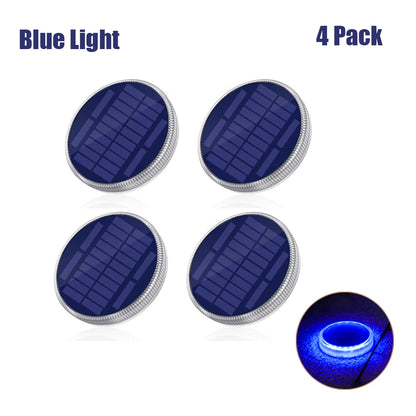 24LEDs Solar Garden Light Outdoor Solar Lighting Solar Deck Light Step Light Stair Light Waterproof Lawn Lamps Underground Light