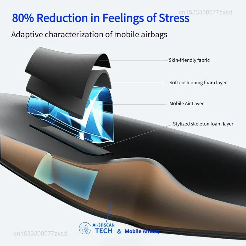 Dreamlight 4S Eye Mask Sleep 3D Stereoscopic Sleep Aid for Men Women Adult for Sleeping Block Out Light Eye Mask Travel