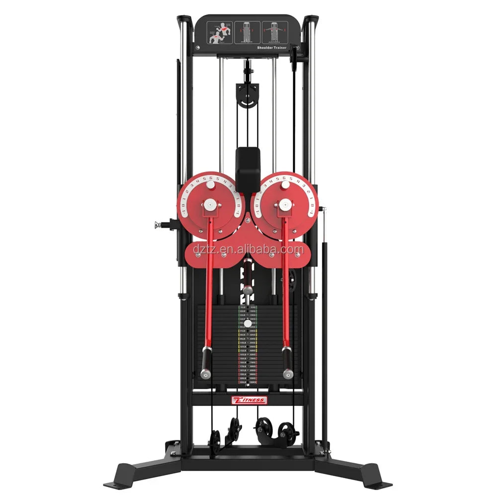 Multi Functional Equipment Pin Loaded Standing Lateral Raise Multi Flight for Shoulder Back Chest Exercise  Workout Equipment