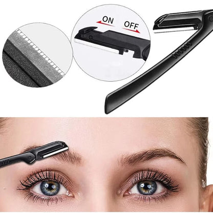 Eyebrow Razor Set Multipurpose Face Razors 15pcs For Women And Men Dermaplaning Easy To Use Cutter Shaver Blades Makeup Tool