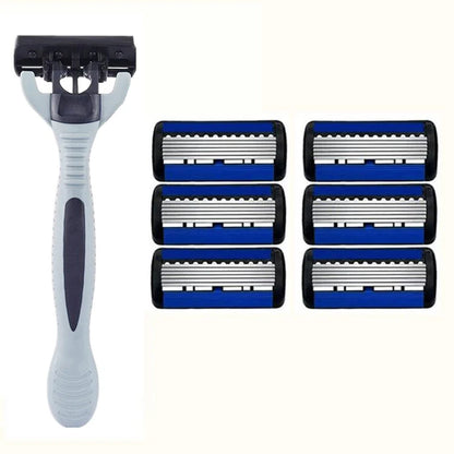 Razor Classic 6 Layer Safety Razor for Mens Shaving&Womens Hair Removal Shaving Blades Manual Shaver