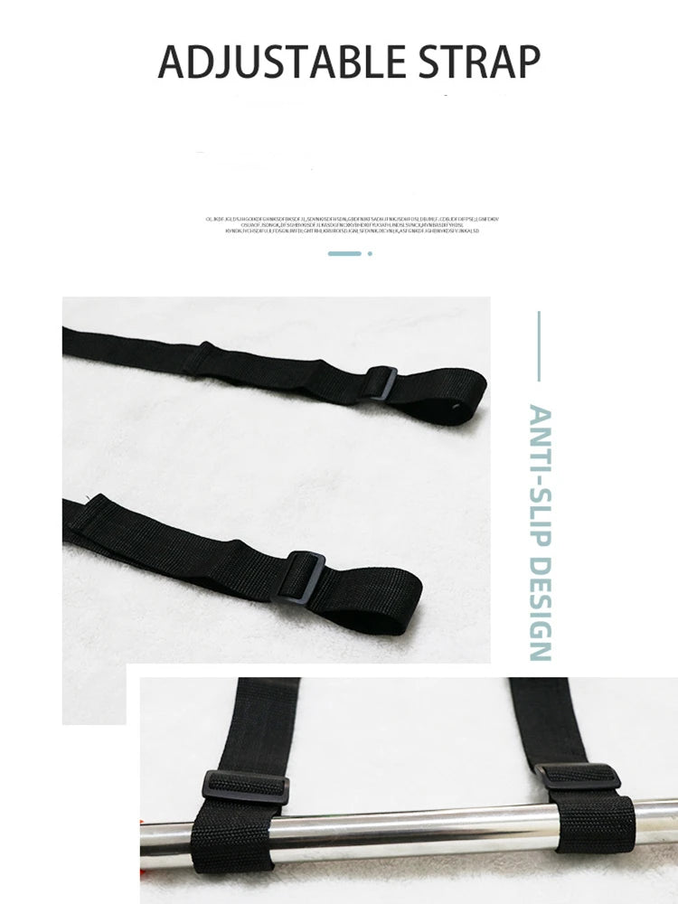 Elderly Get Up Aid Bed Ladder Assist Strap Disabled Get Up Assist Belt with Handrail Pull Up Sit Up Rope Ladder Lifting Assist