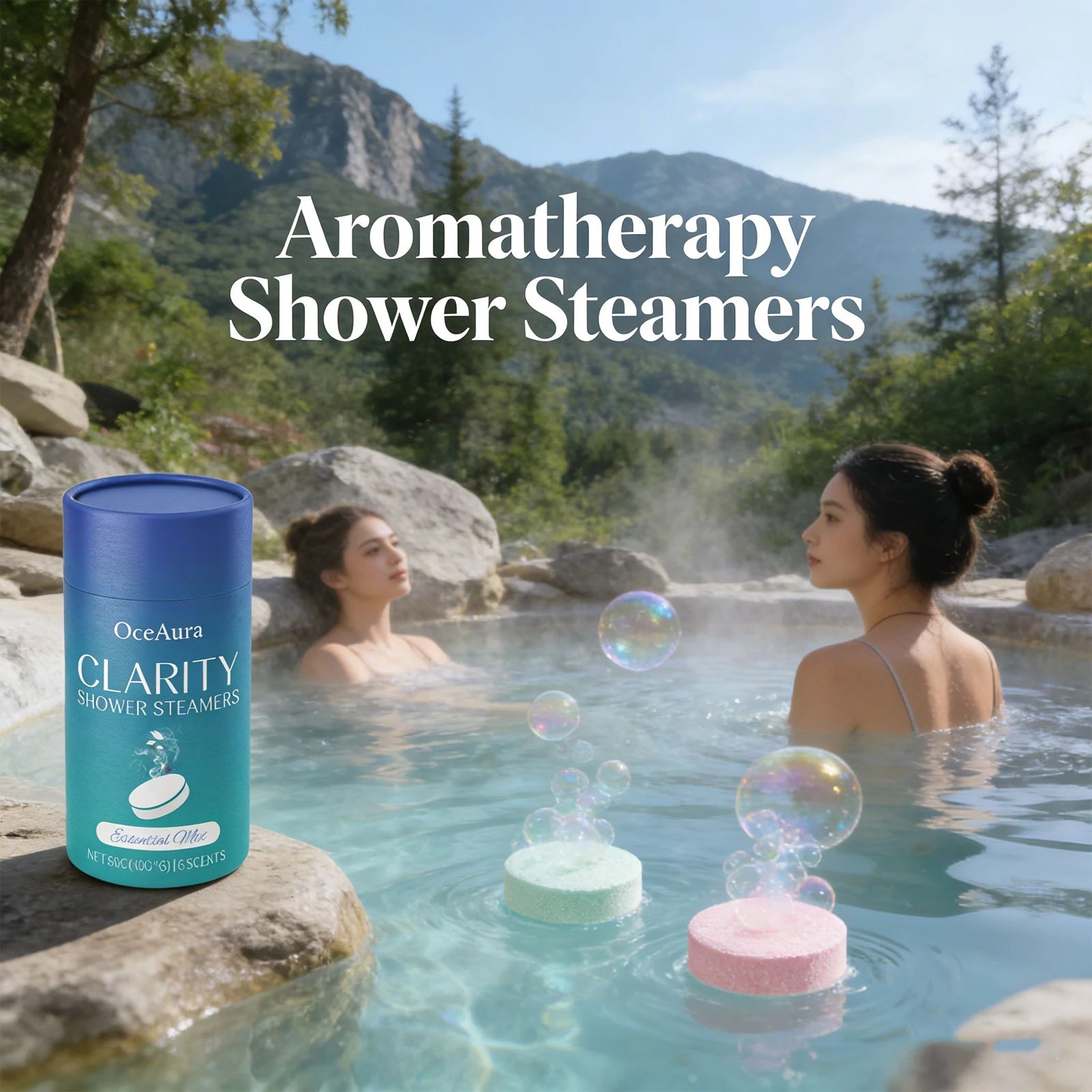 Shower Steamers Tablets Aromatherapy Relieve Physical Fatigue Stress Improve Mood Enhance Sleep Quality Relaxing Bath Bombs Set