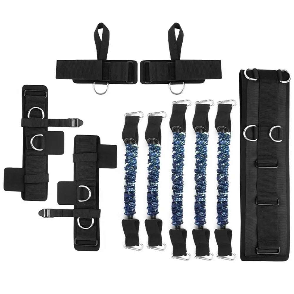 Professional Fitness Boxing Training Resistance Band Elastic Rubber Stretching Strap Resistance Bands Enhance Power Portable