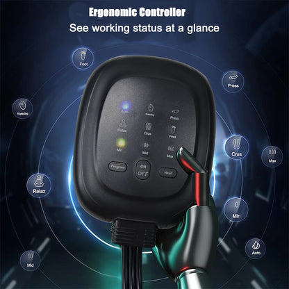 Leg Massager 4 Cavity Air Compression Leg Wraps Foot Ankles Calf Massage Machine Promote Blood Circulation Relieve Pain Fatigue