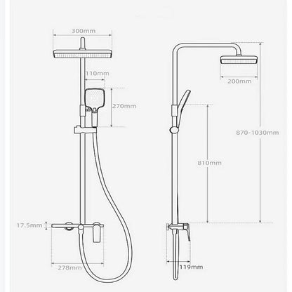 Golden Shower Set Bathroom Multi Function Spout Mixer With Shower Hand Hotel Apartment Bathtub Booster Shower Systems Set