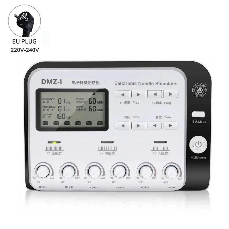6 Output Electroacupuncture Acupuncture And Moxibustion Muscle Stimulator TENS Neuromuscular Therapy Massager Relieves Pain
