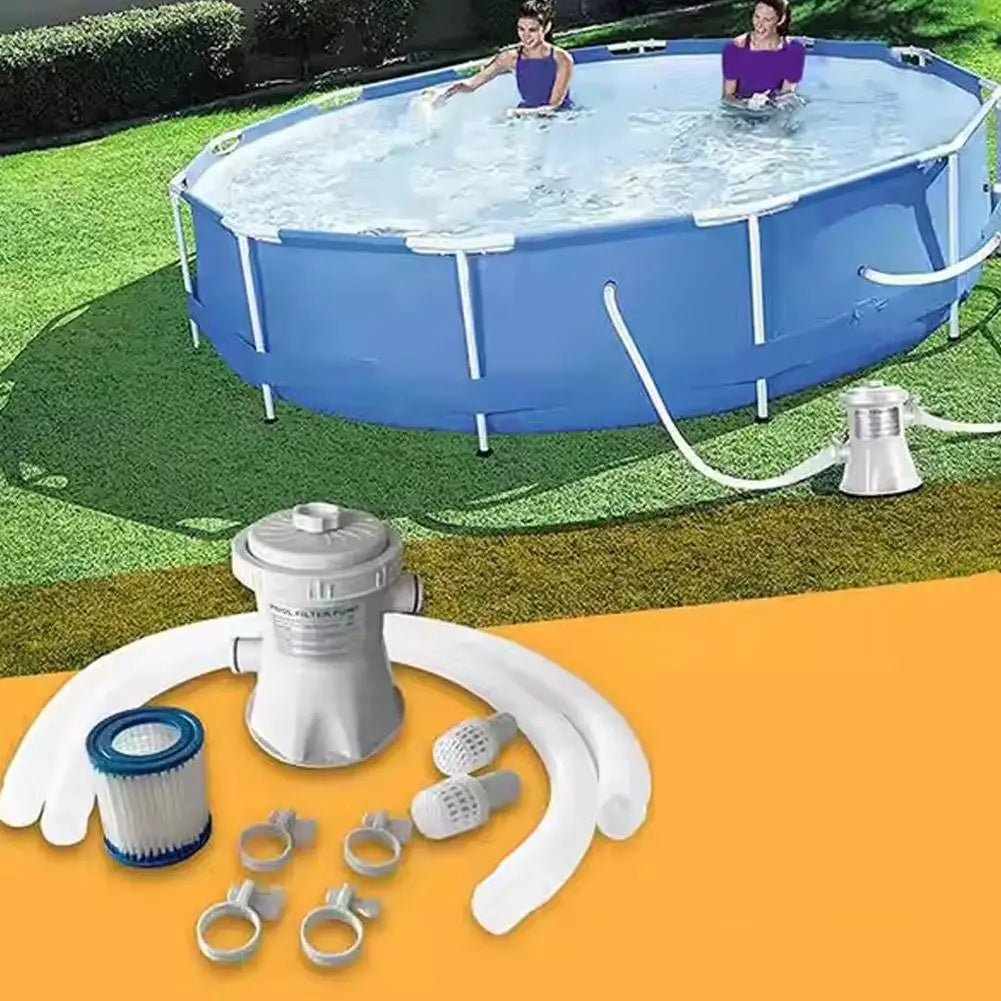 Pool Filter Pump Paddling Pool Electric Water Pump Pool Pumps Ground Small Pool Filter Pump Clean Tools Circulation Pumps