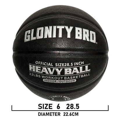 Weighted Training Heavy Basketball 2.2LBS Size 6-28.5''Indoor&Outdoor For Youth&Women Improving Handling Dribbling&Passing Skill
