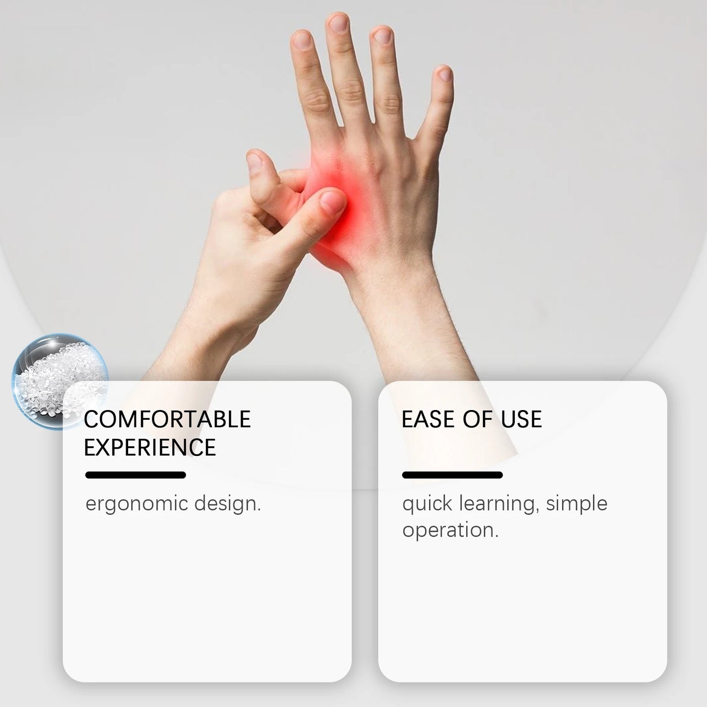 Sugar Blood Control Acupressure Point Clip Treatment Diabetes Lower Blood Glucose Anti Stress Relax Body Hand Meridian Massager