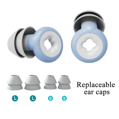 1 Pair Earplugs For Sleeping Noise Reduction Swimming Ear Plugs Waterproof Oordopjes Protection Tapones Para Dormir Ear Plug