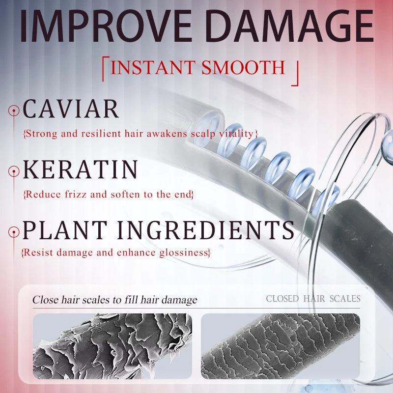 Hair Mask 500ml Dual Keratin Soft Dry Hair Shiny Frizzy Nourishing Hair Root Scalp Smoothing Straightening Dye Damage Hair Care