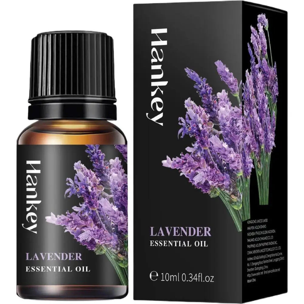 10ML Lavender Rose Lemon Olive Eucalyptus Orange Rosemaxy Wormwood Ginger Green tea Oil