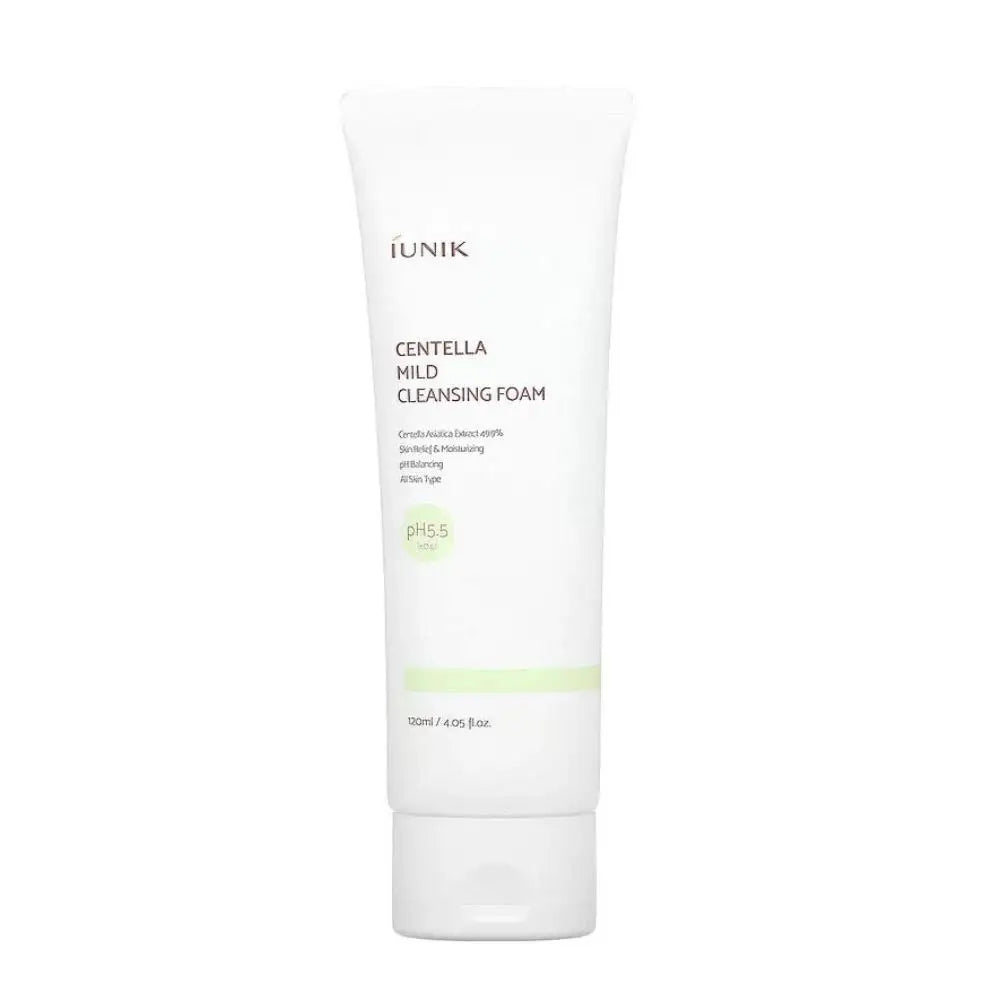 Vegan Centella Asiatica Calming Cleanser IUNIK Mild Cleansing Foam Propolis Vitamin Moisturizing Cleanser Korean Skin Care