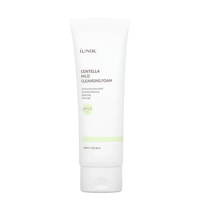 Vegan Centella Asiatica Calming Cleanser IUNIK Mild Cleansing Foam Propolis Vitamin Moisturizing Cleanser Korean Skin Care