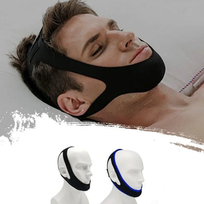 Adjustable Comfortable Anti Snore Chin Strap Sleep Aid Stop Snoring Solution Health Care Device