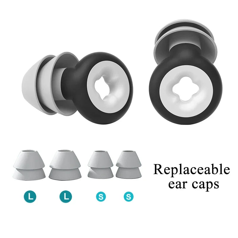 1 Pair Earplugs For Sleeping Noise Reduction Swimming Ear Plugs Waterproof Oordopjes Protection Tapones Para Dormir Ear Plug