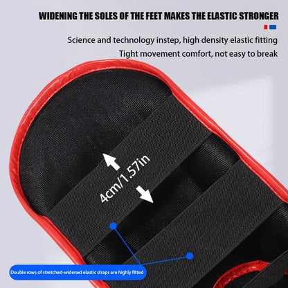 1 Pair High-Quality Boxing Shin Guards Ankle Protector MMA Muay Thai Training Leg Warmers Light Kicking Shin Pads Leg Guard