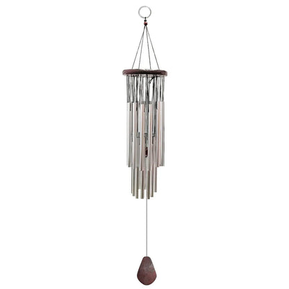 27 Tubes Handmade Wind Chimes Outdoor - Concert Pitch Tuned for Deep Soothing Sounds, Hummingbird Design Large Wind Bell for Gar
